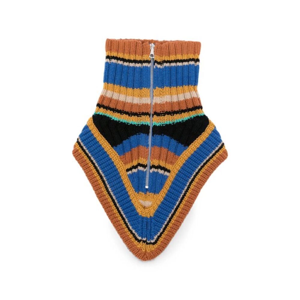 Dries Van Noten Blue Scarves Men